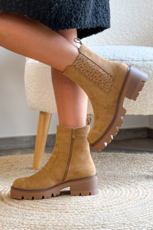 Bottines Lorena Camel
