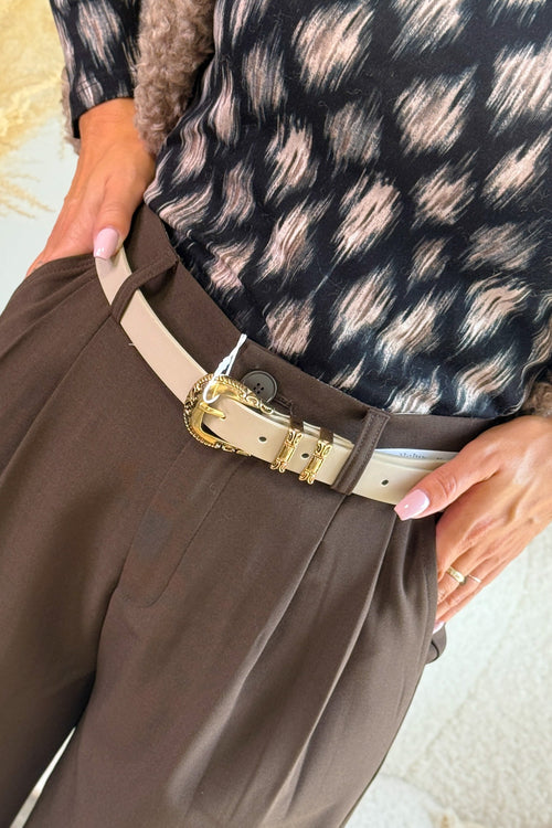Ceinture Emma Beige Only