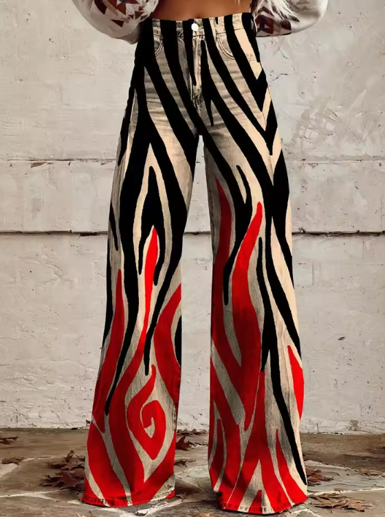 Bertha™ | Pantalon Bohémien Élégant