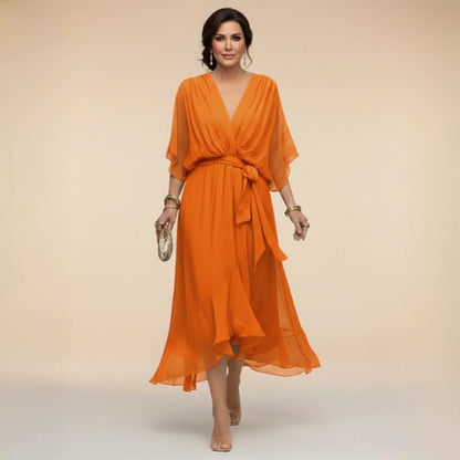 Alizée™ | Robe fluide à col en V