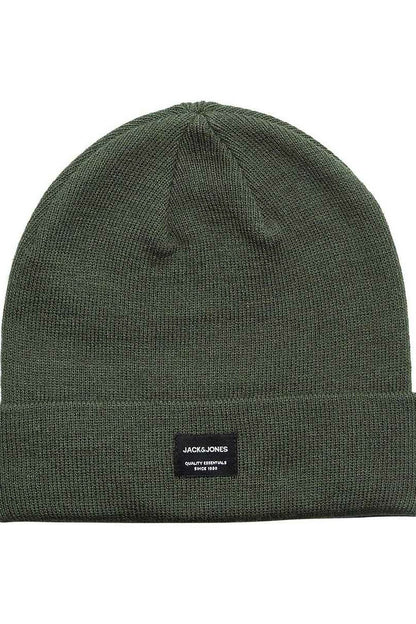 Bonnet JACDNA BEANIE NOOS Kaki