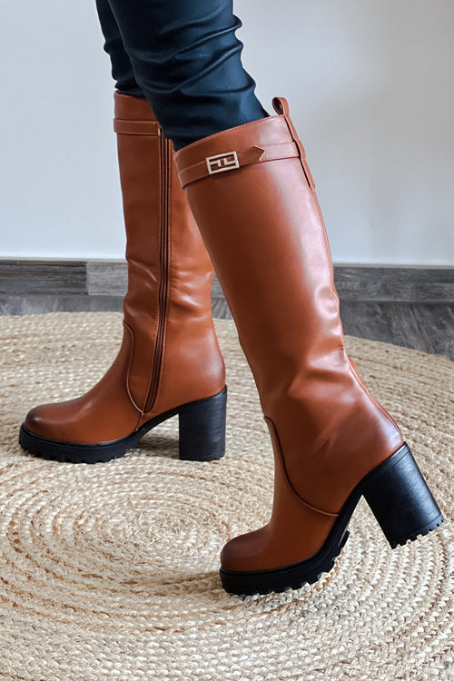 Bottes Isabella Camel