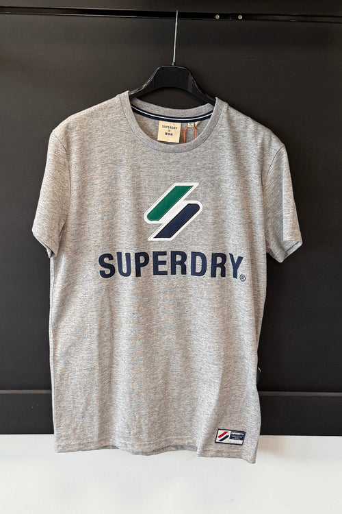 T-shirt Grey Slub Gris