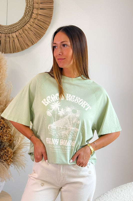 T-Shirt Farock Vert JDY