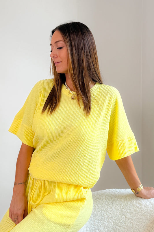 T-Shirt Annette Jaune