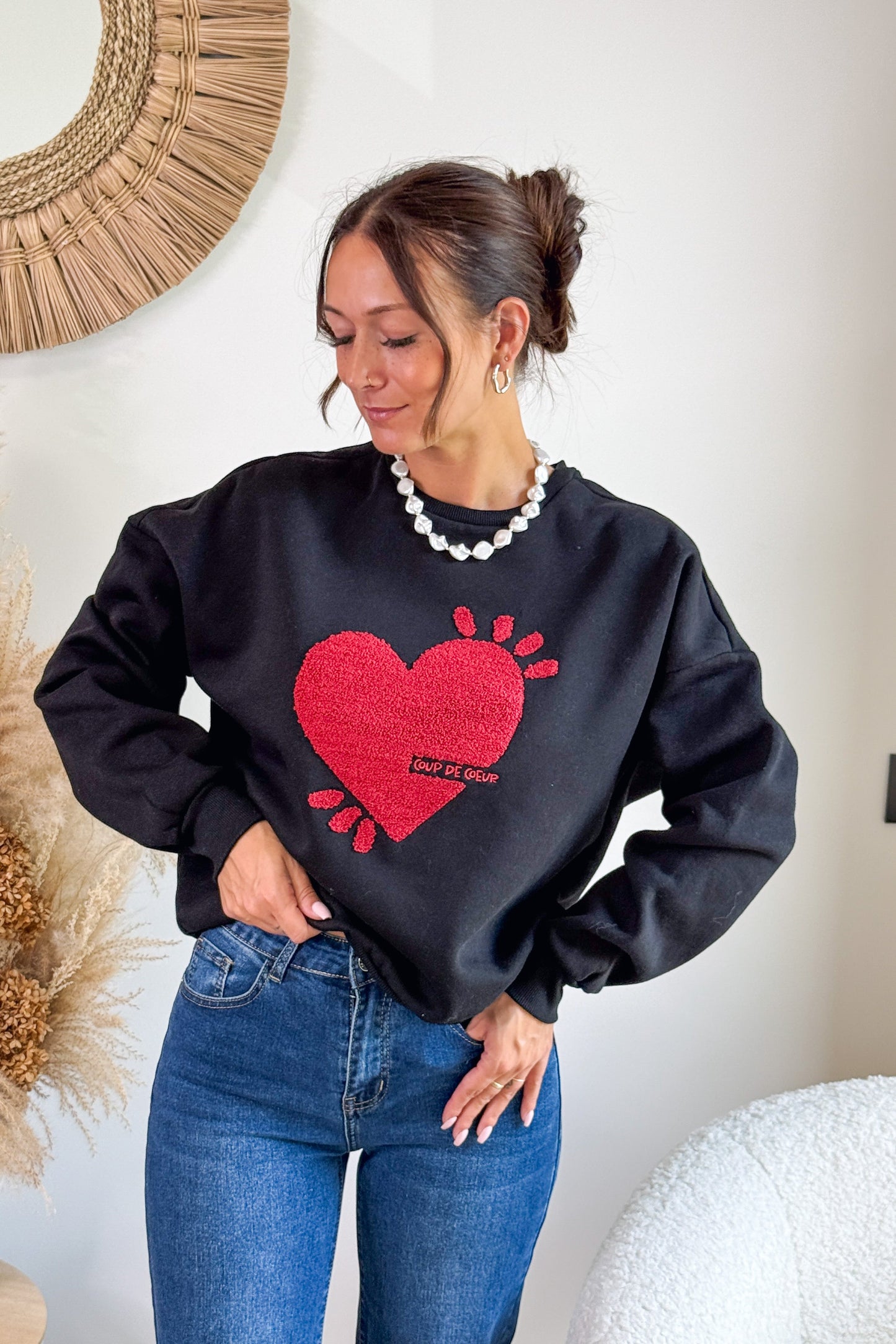 Sweat Tammie Noir Only