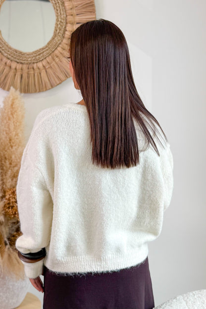 Gilet Bettina Ecru