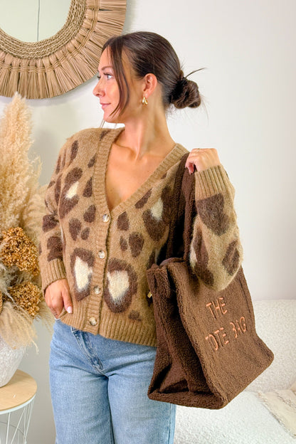 Grand Tote Bag Teddy Choco