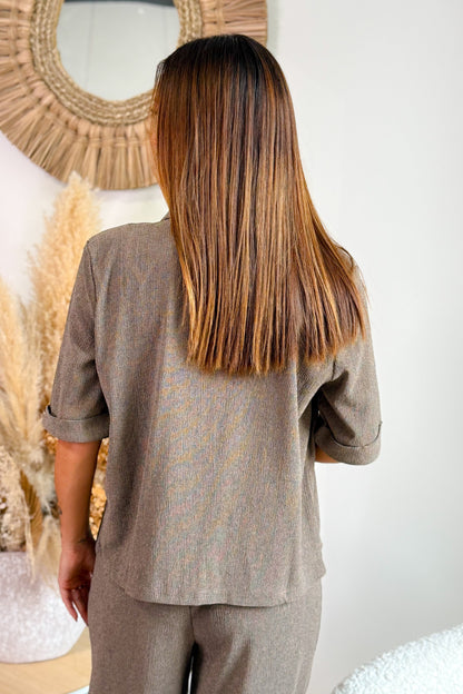 Chemise Jenna Greige JDY