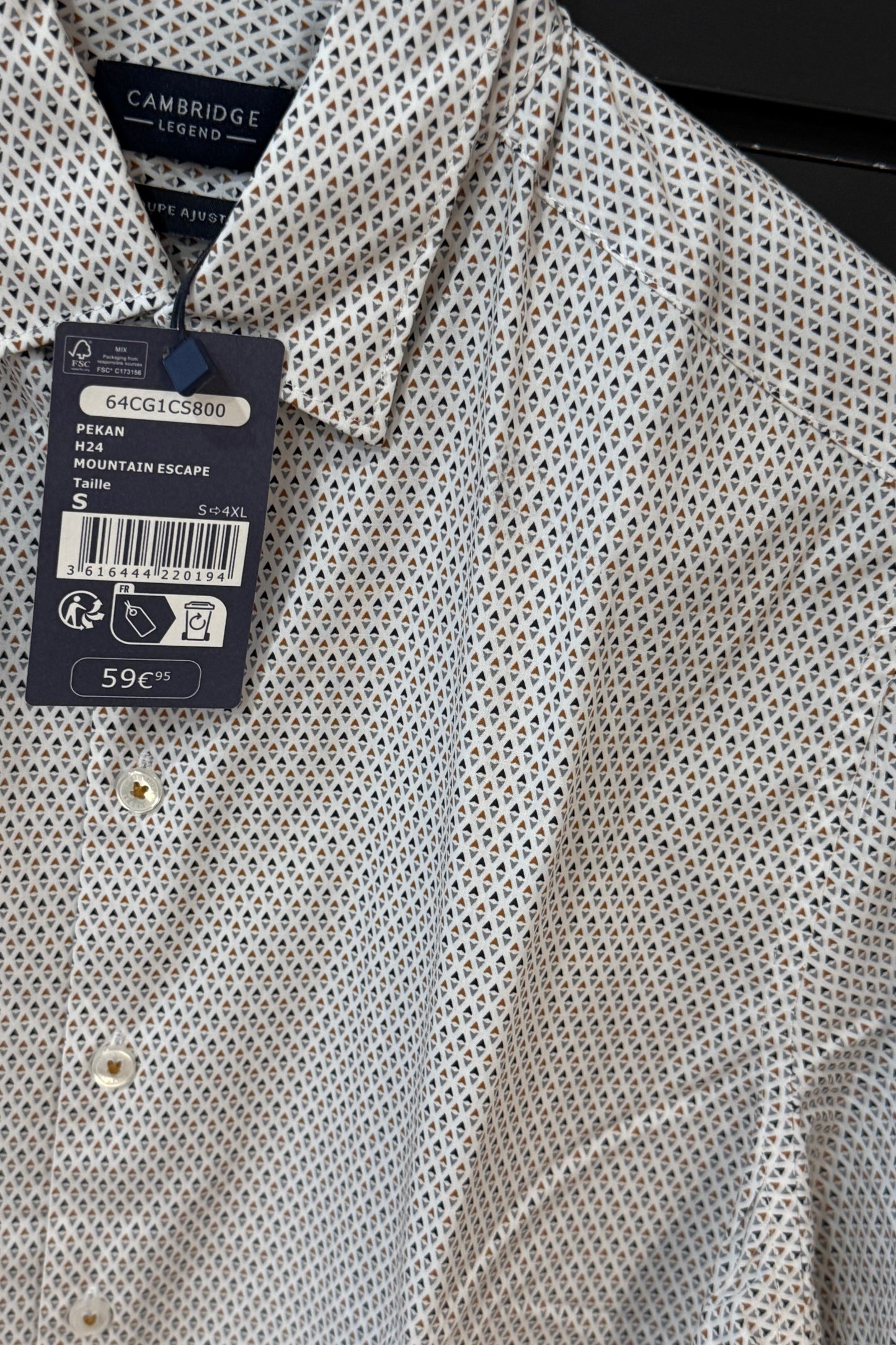 Chemise Christopher Blanche