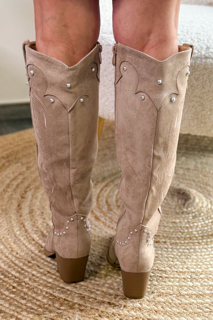 Bottes Elphi Beige Foncé
