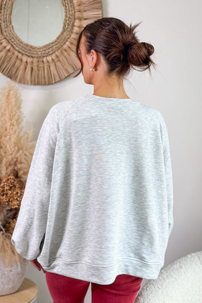Sweat " Ciao" Gris