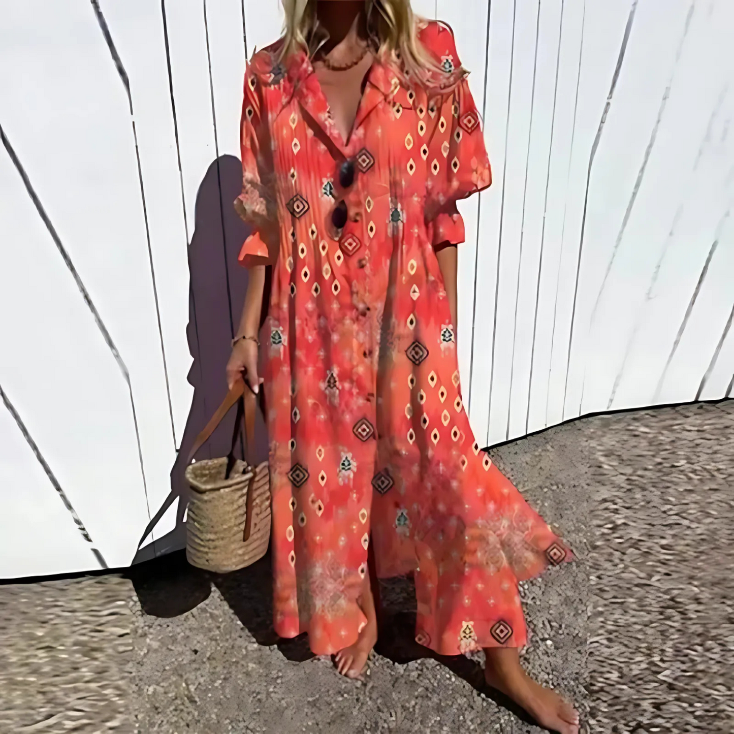 Alyssa™ | Robe Bohème Chic en Confort