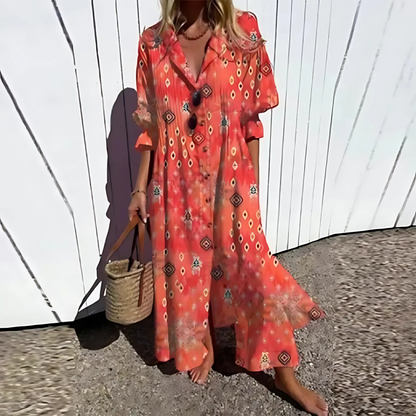 Alyssa™ | Robe Bohème Chic en Confort
