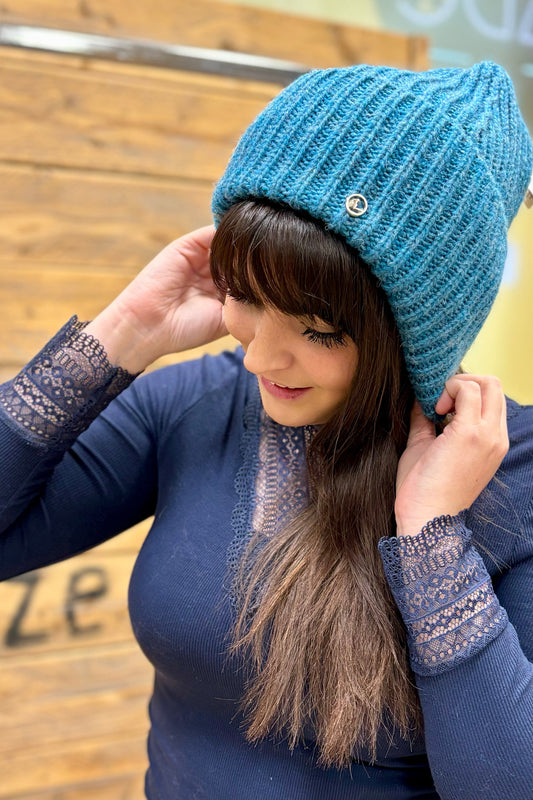 Bonnet Ellia Bleu Canard
