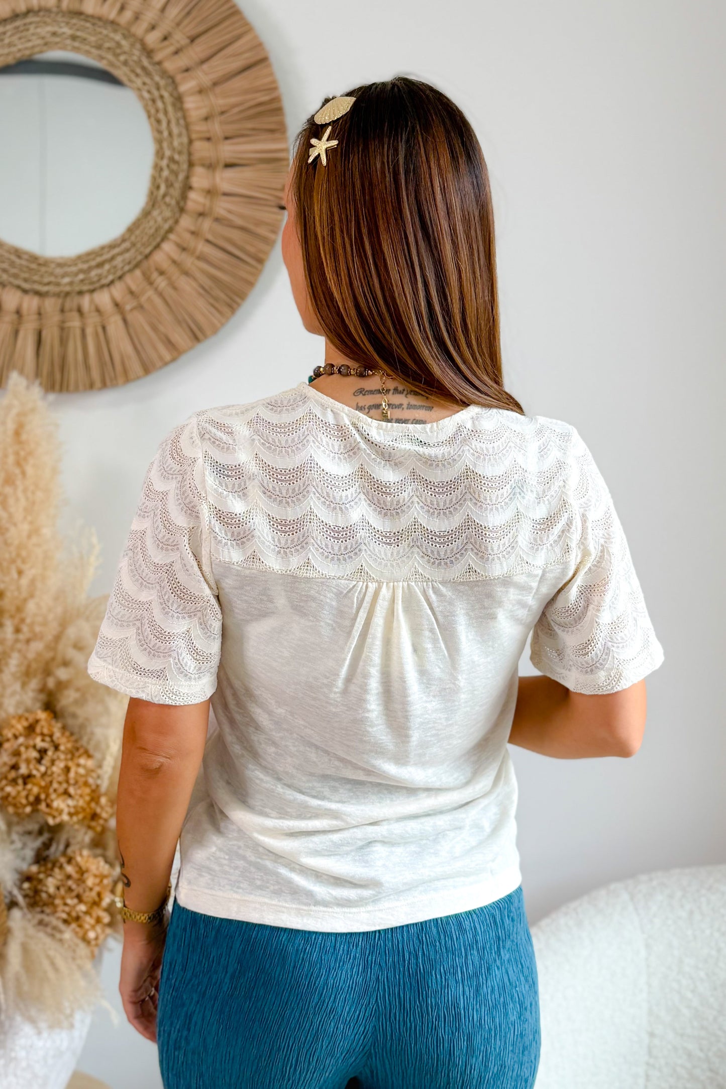T-Shirt Karina Ecru