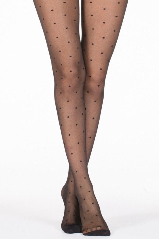 Bas Collants Pois