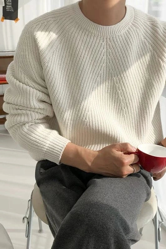 Pemi™ | Pull Côtelé Élégant
