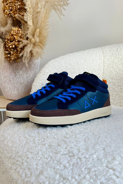 SUN 68 Genius (35-39) Bleu Marine/Choco