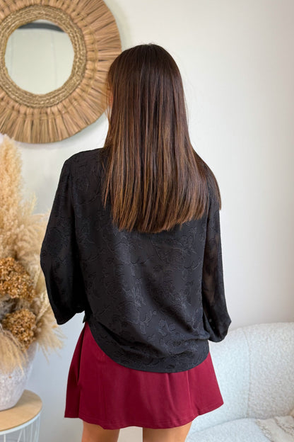 Chemise Doreen Noir Only