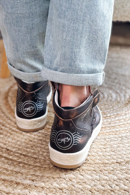 Basket Semerdjian Ariana Choco Métalisé