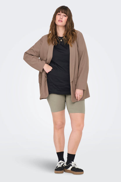 Short CarTime Beige Only Carmakoma