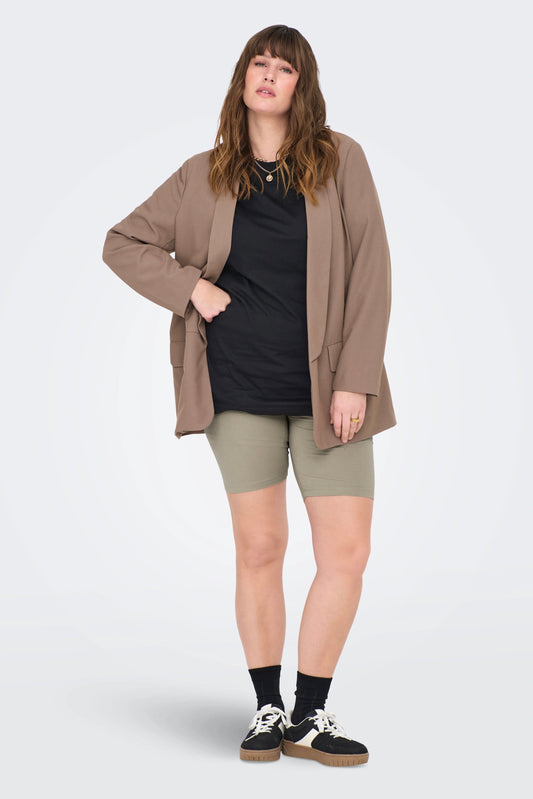 Short CarTime Beige Only Carmakoma