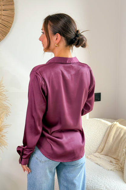 Chemise Fifi Bordeaux JDY
