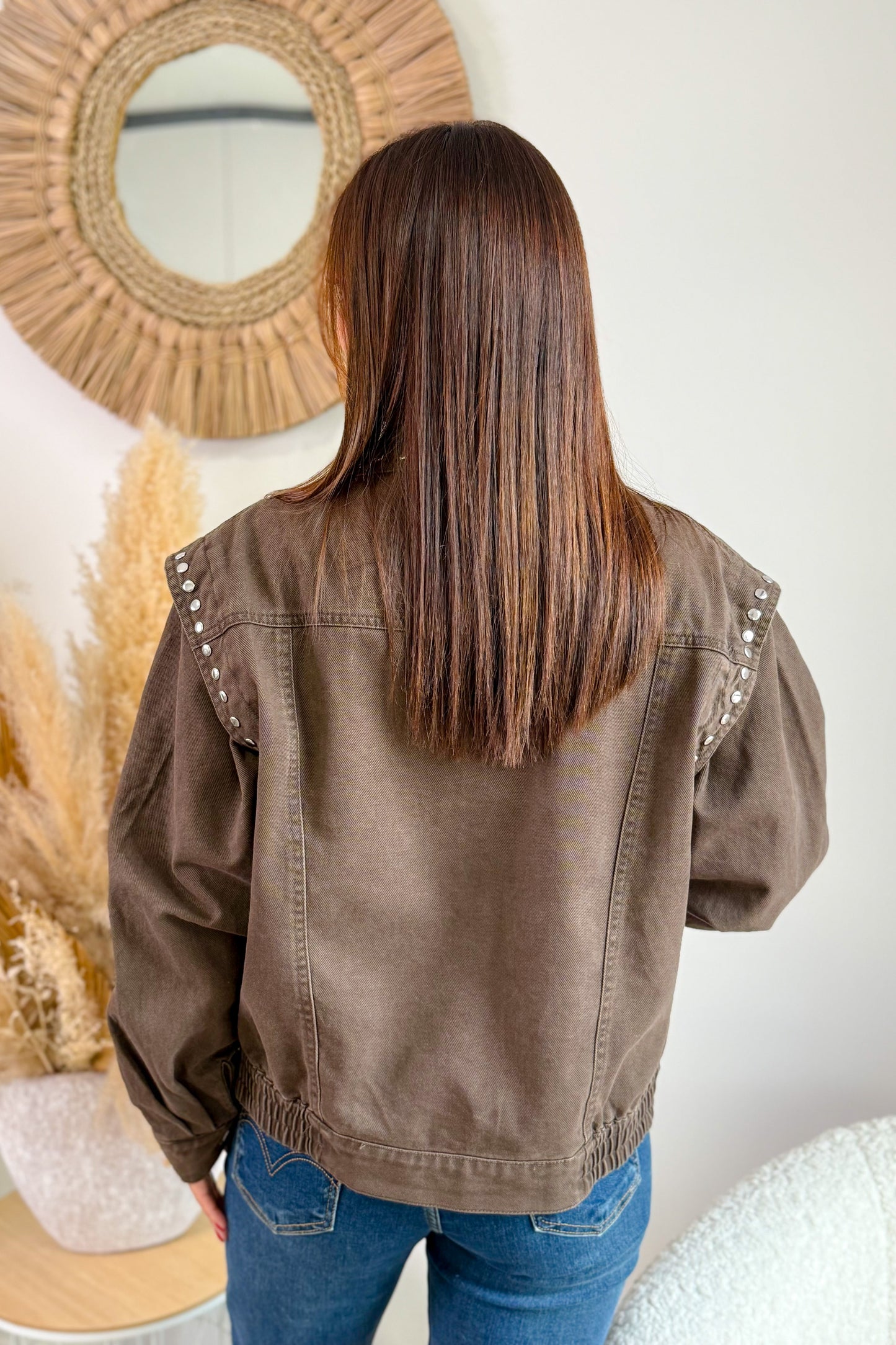 Veste Brenda Choco