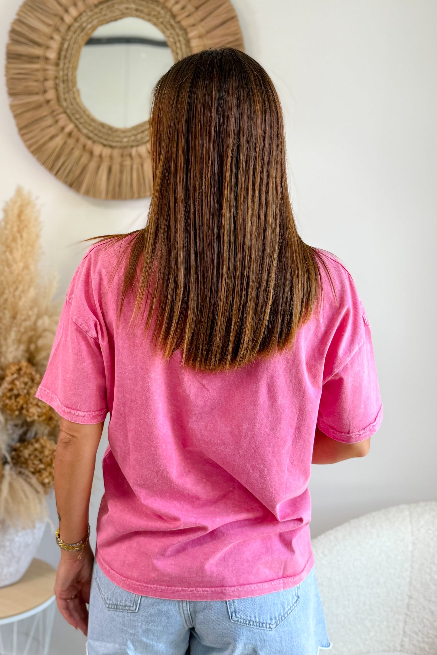 T-shirt "Summer" Fuchsia