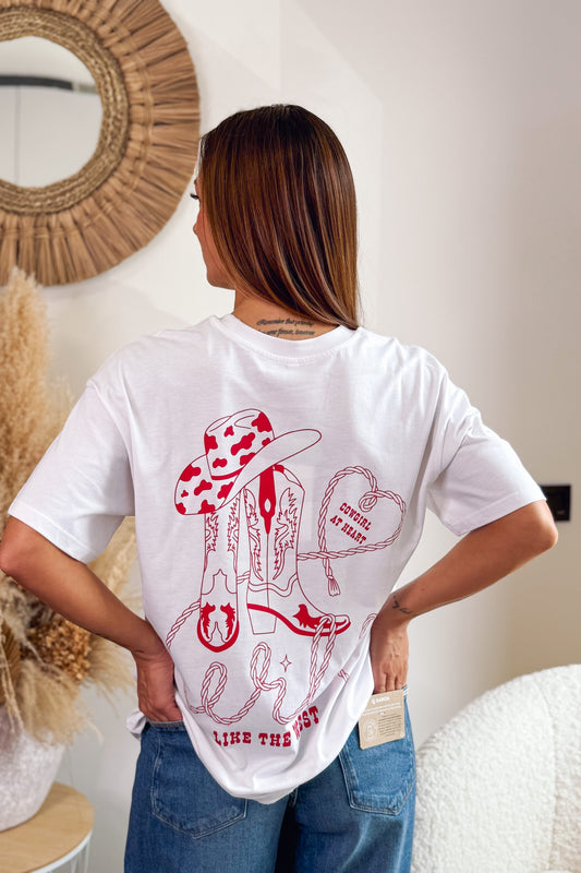 T-Shirt Vivi Blanc Only