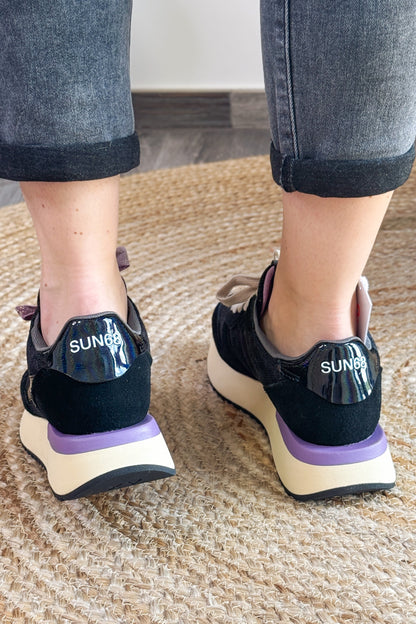 Baskets Compensée Sun68 Noir