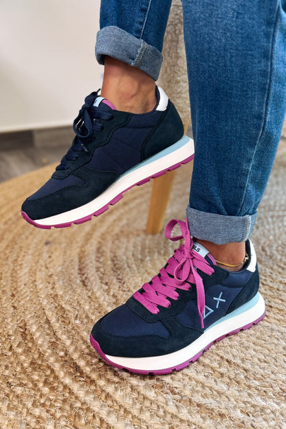 Baskets Sun68 Bleu Marine
