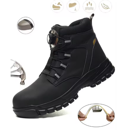 Bottes de sécurité pour hommes - Chaussures de sécurité pour hommes travaillant sur des chantiers de construction