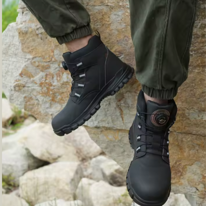 Bottes de sécurité pour hommes - Chaussures de sécurité pour hommes travaillant sur des chantiers de construction