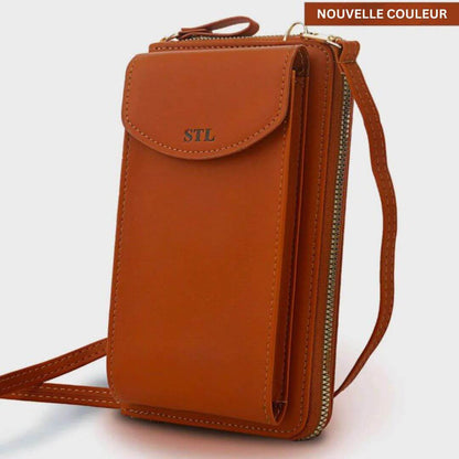 Sac à Bandoulière "Bras Libres" STL En Cuir Végetal