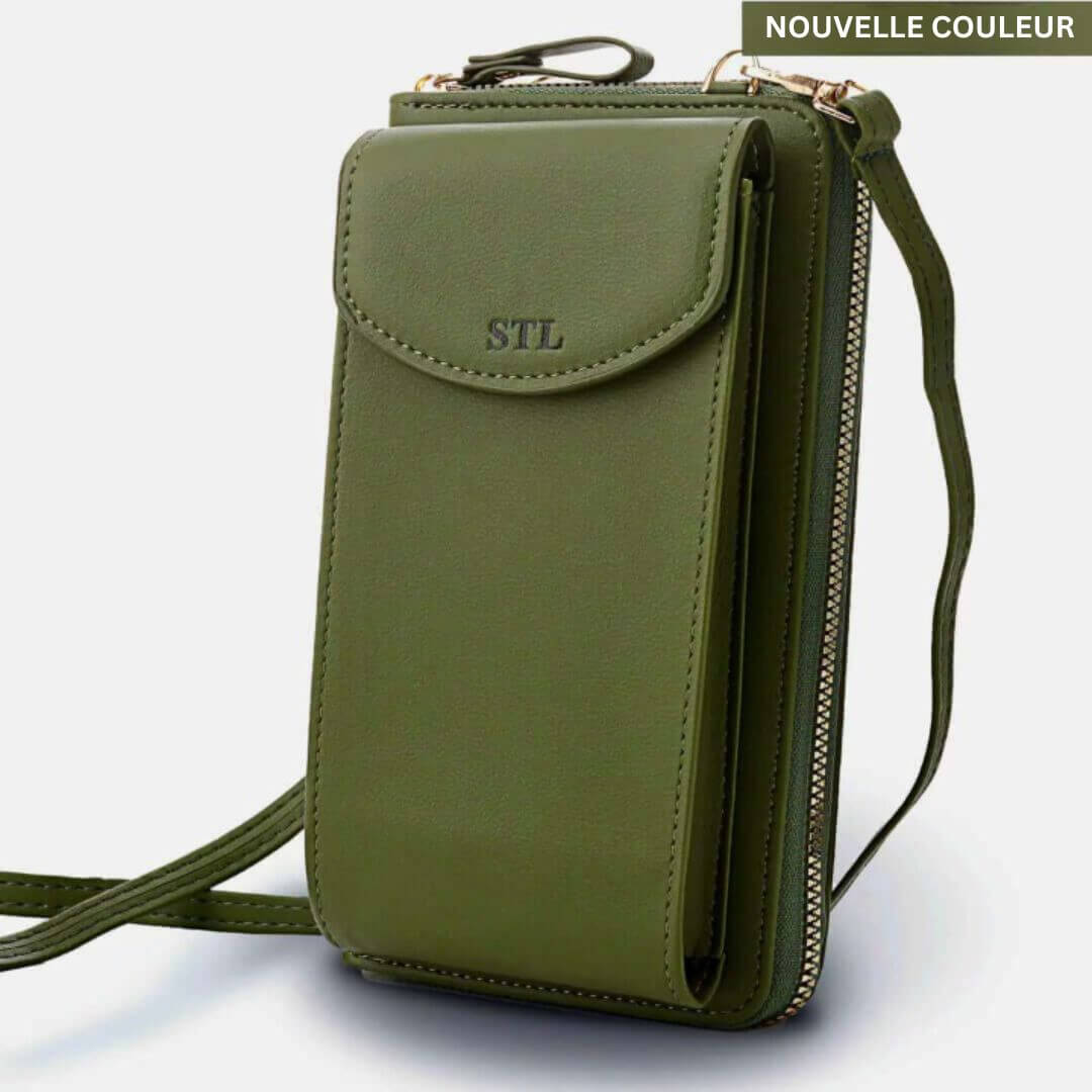 Sac à Bandoulière "Bras Libres" STL En Cuir Végetal