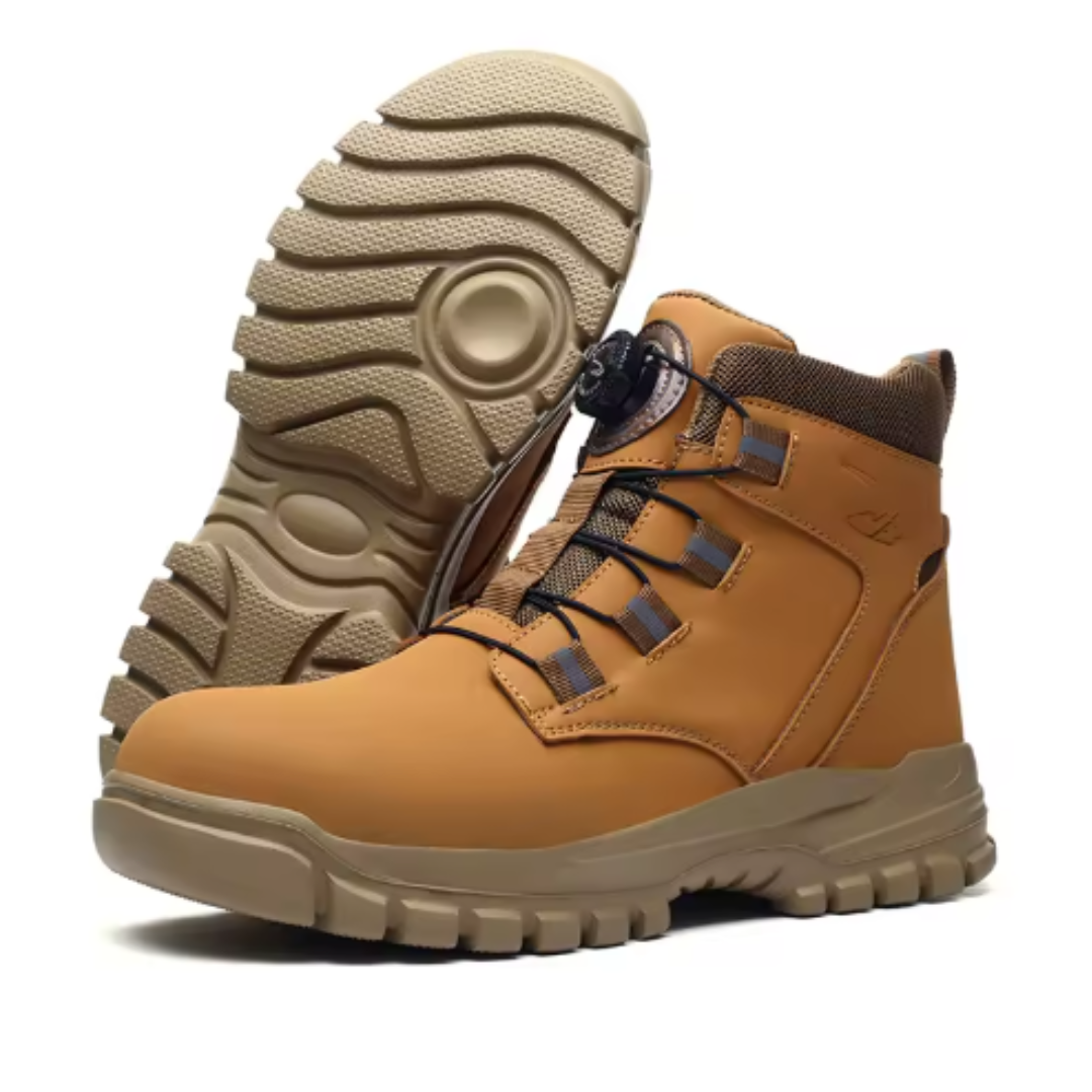 Bottes de sécurité pour hommes - Chaussures de sécurité pour hommes travaillant sur des chantiers de construction