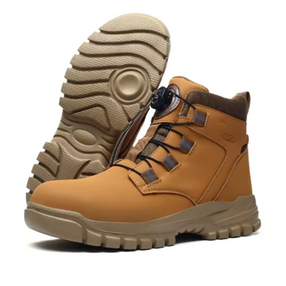 Bottes de sécurité pour hommes - Chaussures de sécurité pour hommes travaillant sur des chantiers de construction