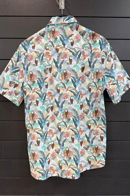 Chemise Dulce Floral Manches Courtes