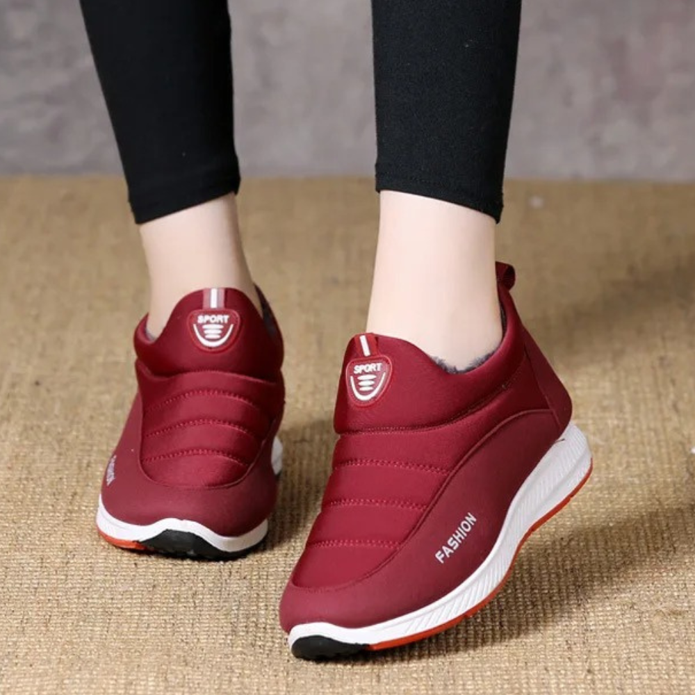 Baskets Imperméables et Doublées en Fausse Fourrure pour Homme