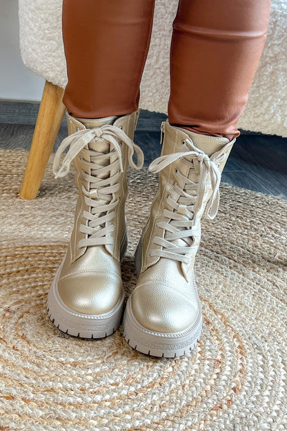 Bottines Divina Doré