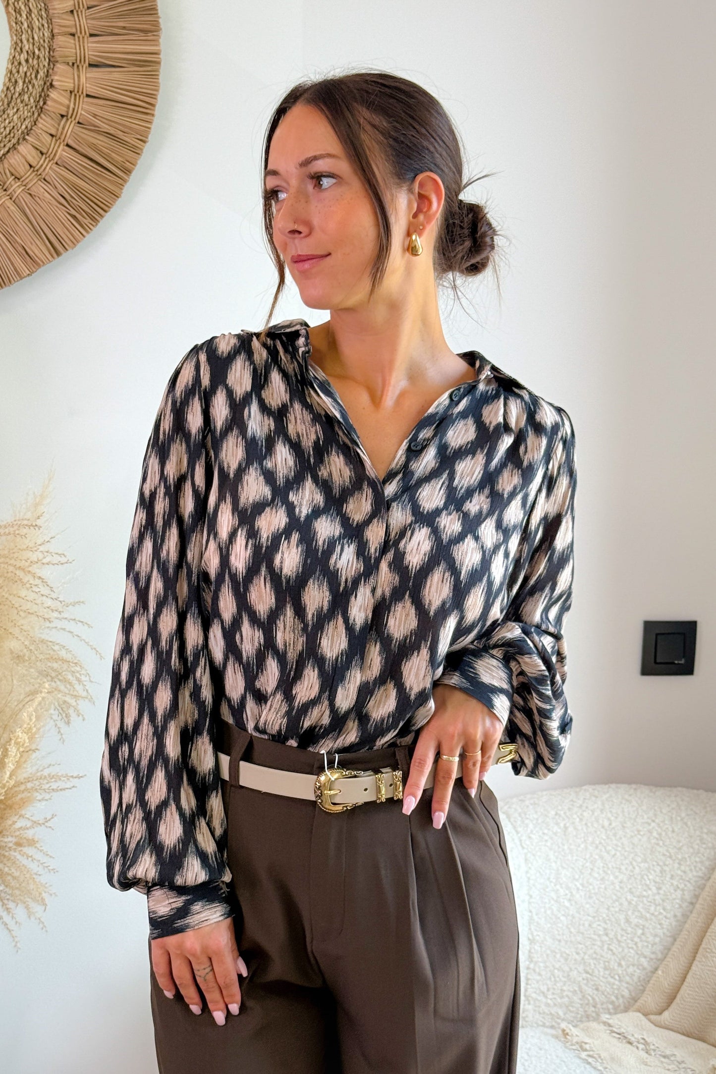 Chemise Noor Noir Garcia