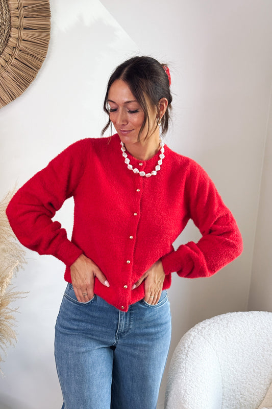Gilet Ronda Rouge Garcia