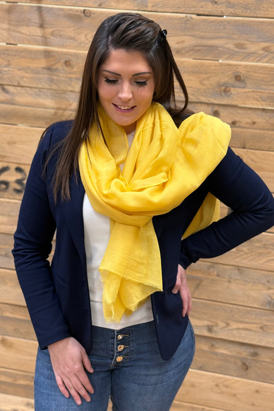 Foulard Thya Jaune