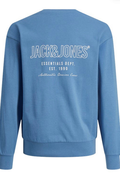 T-Shirt JJGROW Manches Longues Blanc
