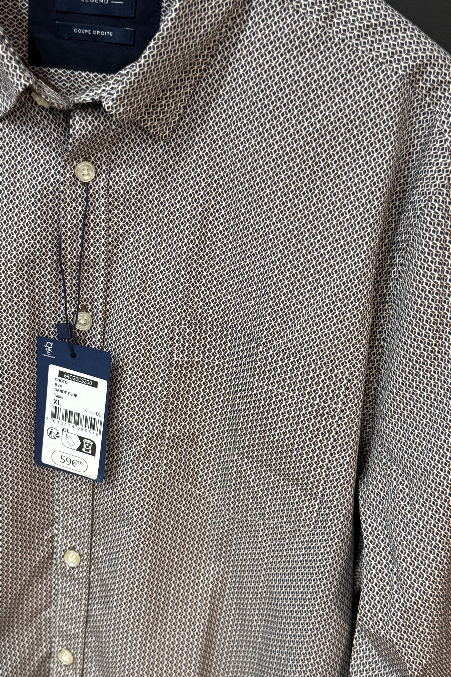 Chemise Martin Choco