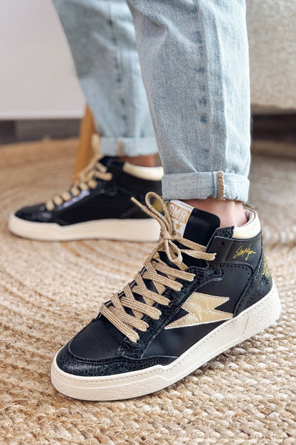 Basket Semerdjian Braga Noir/Doré