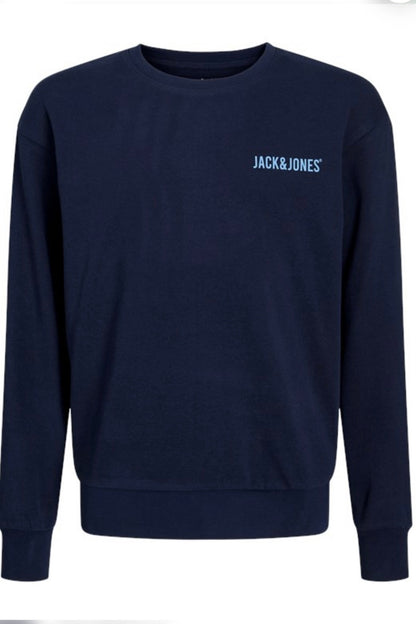 T-Shirt JJGROW Manches Longues Bleu Marine