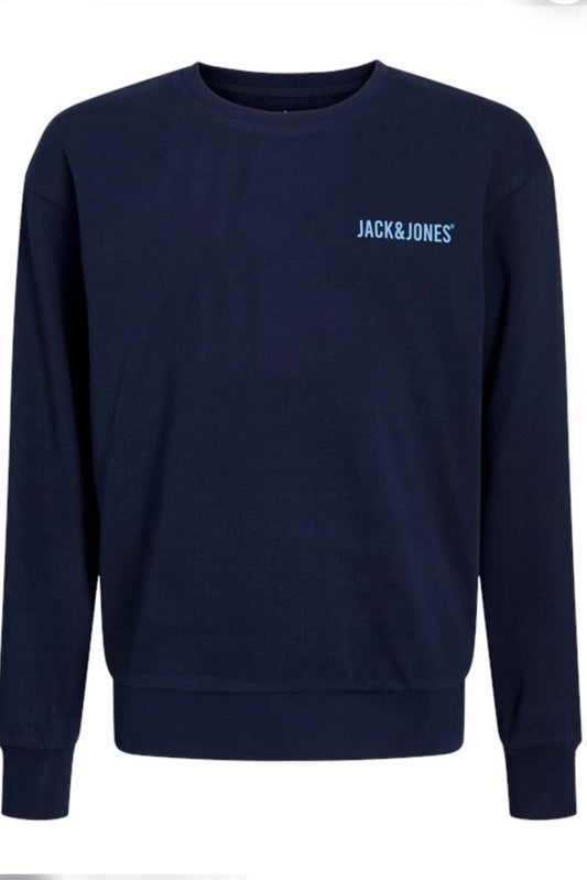 T-Shirt JJGROW Manches Longues Bleu Marine